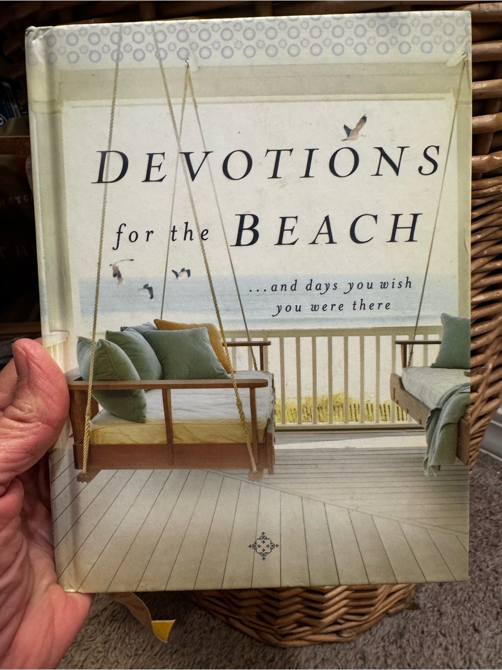 Devotions for the Beach - Soothing Light Blue Cover